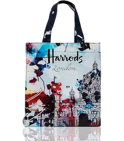 ハロッズらリバーシブルバッグ ポーチ付き新品 ハロッズらリバーシブルバッグ ポーチ付き新品